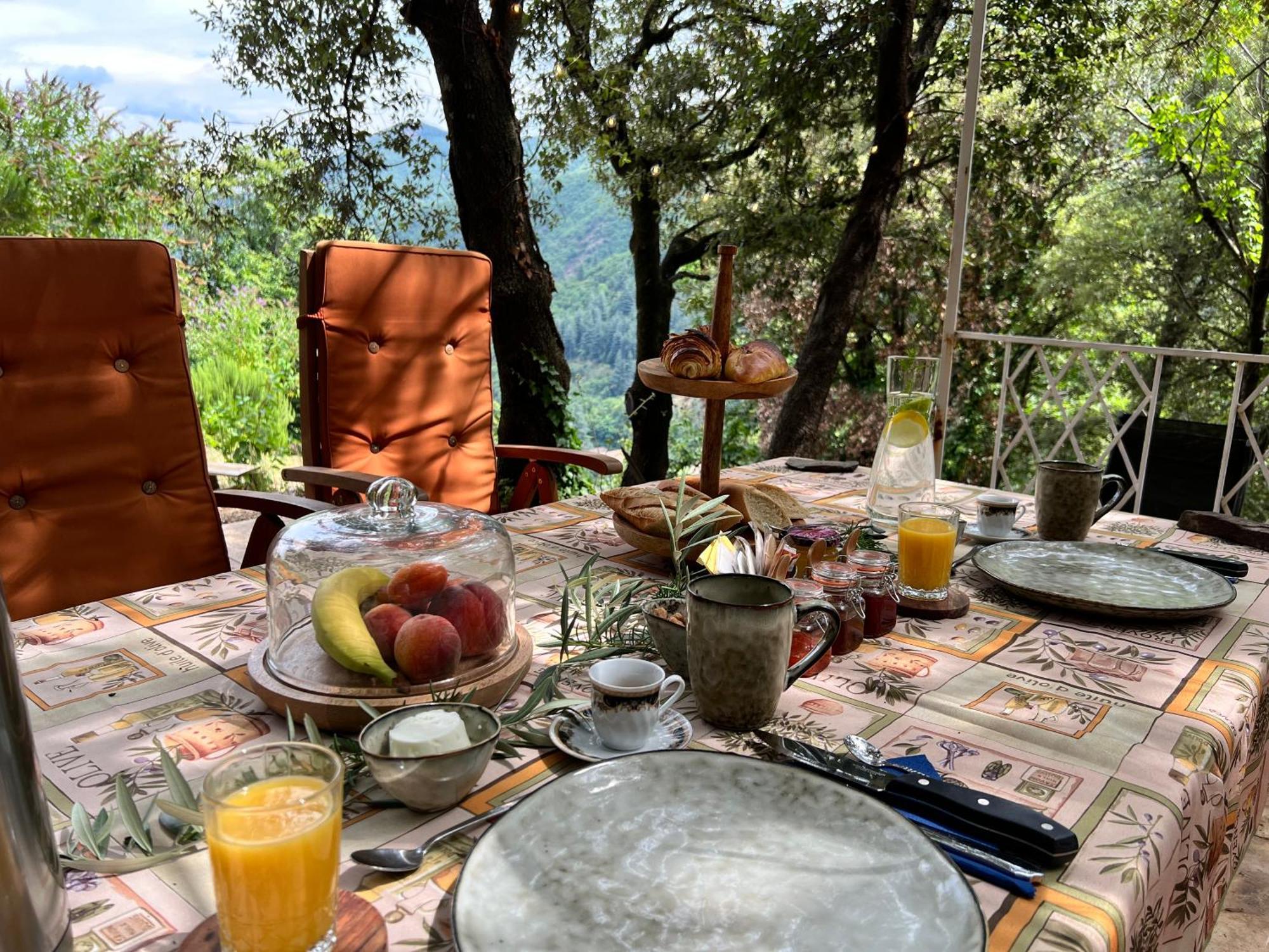 Bed and Breakfast Les Magnels Valleraugue Exterior foto